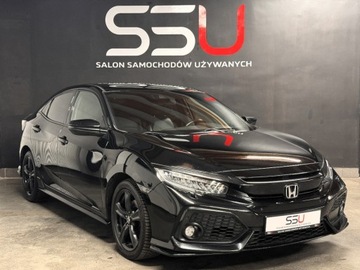 Honda Civic X Hatchback 5d 1.5 VTEC Turbo 182KM 2017 Honda Civic 1.5 T 182 KM Sport CarPlay Kamera Full Led Nawigacja PDC SSU, zdjęcie 9