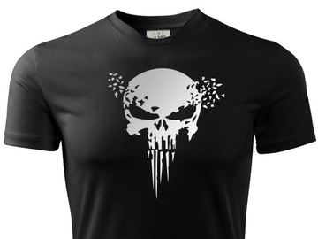 Koszulka termoaktywna z nadrukiem PUNISHER CZACHA