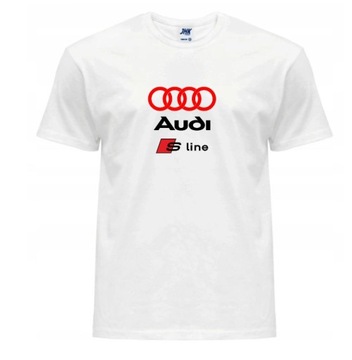 Koszulka z nadrukiem AUDI S-line