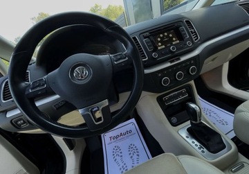 Volkswagen Sharan II Van 2.0 TDI CR BMT 177KM 2014 Volkswagen Sharan 2.0 TDI 177KM DSG 2x elektryczne drzwi panorama7 osobowy, zdjęcie 28