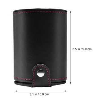 НАБОР ИГРОВЫХ КОСТЕЙ, КОНТЕЙНЕР ДЛЯ КРУЖЕК, 5 ПРОФЕССИОНАЛЬНЫХ КУБИКОВ ДЛЯ ВЕЧЕРИНКИ