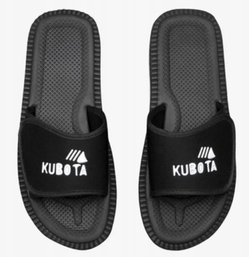 Kubota klapki męskie Rzep czarne rozmiar 43