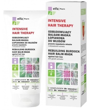 ELFA PHARM - INTENSIVE HAIR THERAPY - ODBUDOWUJĄCY BALSAM-MASKA ŁOPIANOWA