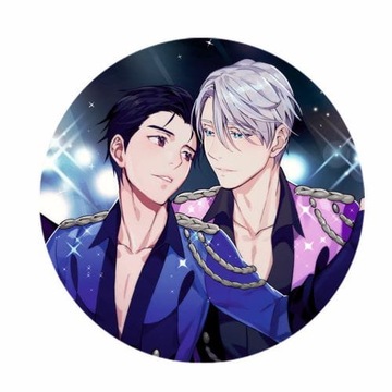 Przypinka Anime Yuri on Ice 58 mm