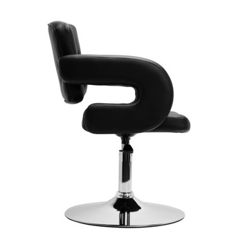 ПАРИКМАХЕРСКОЕ КРЕСЛО ДЛЯ ДОМАШНЕГО ОФИСА QS-B1801 ЧЕРНОЕ
