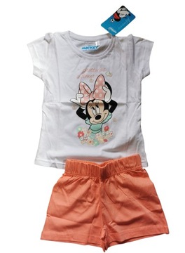 MYSZKA MINNIE MINI Piżama r. 110 krótki rękaw