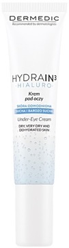 Krem pod oczy Dermedic Hydrain 3 Hialuro 15 ml