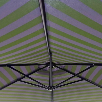 БОЛЬШОЙ СКЛАДНОЙ САДОВЫЙ ЗОНТ С РУЧКОЙ И ПРАВИЛЬНОЙ + КРЫШКОЙ