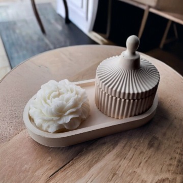 Декоративные свечи для стола, соевые свечи для гостиной, декор.