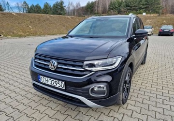 Volkswagen T-Cross SUV 1.0 TSI 115KM 2019 Volkswagen T-Cross Volkswagen T-Cross 1.0 TSI OPF DSG Style Benzyna 116KM