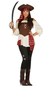 SUPER Strój Piratka Lucy 86504BZ M