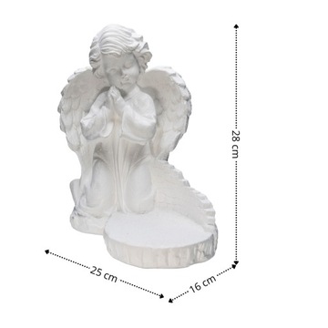 ГИПСОВАЯ ДЕКОРАЦИЯ АНГЕЛ БОЛЬШАЯ ФИГУРКА Гробницы-МОГИЛЫ