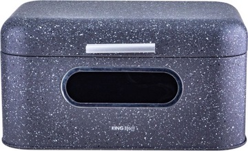 КОНТЕЙНЕР ДЛЯ ХЛЕБНОЙ КОРОБКИ С ОКНОМ BEB BREAKS СЕРЫЙ