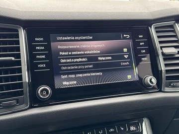 Skoda Kodiaq I SUV 2.0 TSI 180KM 2018 Skoda Kodiaq TSI 4x4 180KM Style Kam.360 Skora Aktywny tempomat DCC F, zdjęcie 30