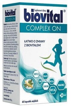 Suplement Diety Witaminy BIOVITAL COMPLEX ON 60k.
