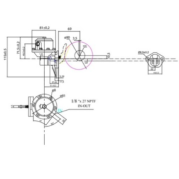 Топливный насос John Deere RE37482