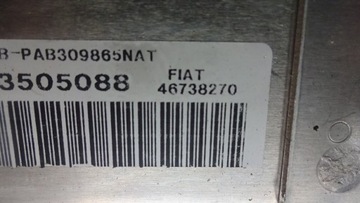 ULOŽENÍ AIRBAG SPOLUJEZDCE FIAT MAREA 46738270