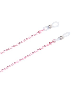 Łańcuszek do okularów splot typu Kula - Rose Gold