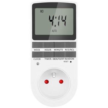 ТАЙМЕР ТАЙМЕР НА ЭЛЕКТРОННО-ЦИФРОВОМ ПРОГРАММАТЕ 3680 Вт