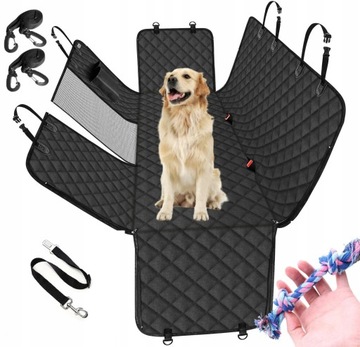 КОВРИК в машину, для собаки, кошки, домашнего любимца, на сиденье, водонепроницаемый, ЧЕРНЫЙ, XXL