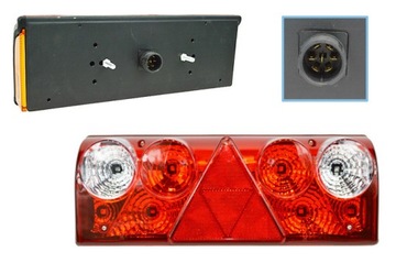 Lampa tylna do przyczepy naczepy SCHMITZ EUROPOINT prawa