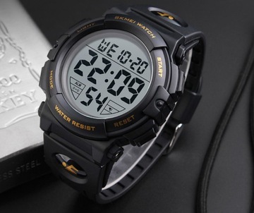 Zegarek męski - SKMEI - elektroniczny - 5 wzorów