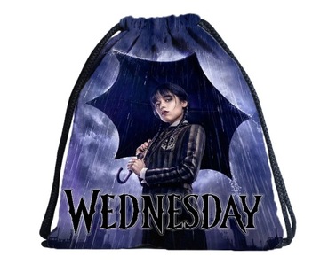 Workoplecak Worek Addams Wednesday Serial FULLdruk