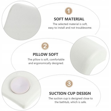 1шт Diy Подушка для ванны Клиновая подушка для ванны