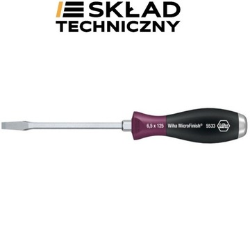 Wkrętak płaski MicroFinish 5533 8,0 150mm Wiha