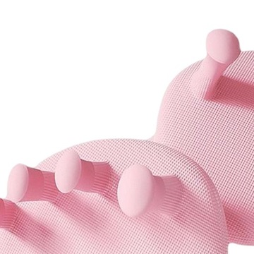 Мягкие разделители для пальцев Тапочки для тренировки свода стопы, подошва розовая.