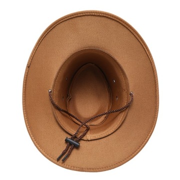 Western Cowboy Rider Hat Podróżny kapelusz przeciwsłoneczny