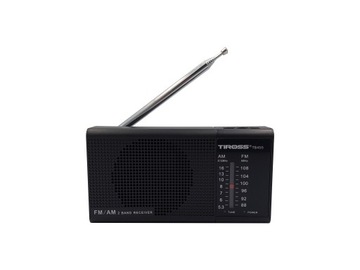 МАЛЕНЬКАЯ ПОРТАТИВНАЯ РАДИО, FM/AM-ТЮНЕР НА АККУМУЛЯТОРЕ