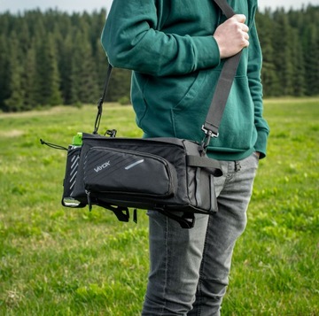 СУМКА ДЛЯ ВЕЛОСИПЕДА СУМКА + ЧЕХОЛ ВОДОНЕПРОНИЦАЕМЫЙ VAYOX