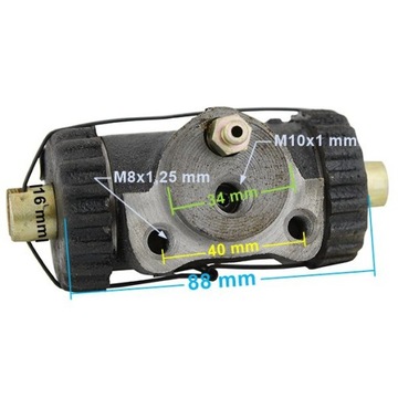 ТОРМОЗНОЙ ЦИЛИНДР Тележка GPW 2005 2007 2009 RAK