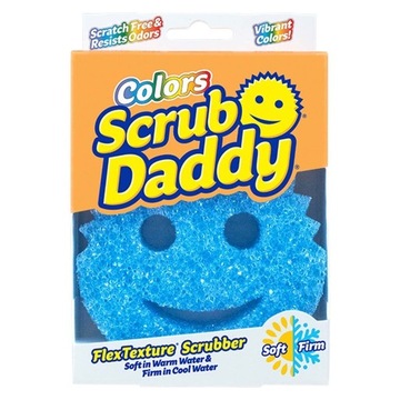 SCRUB DADDY blue, Gąbka do mycia naczyń niebieska 1sztuka
