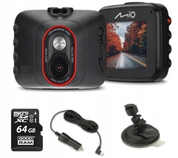 Wideorejestrator Mio MiVue C312 kamera + 64GB
