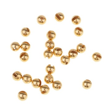 2x25 шт. вольфрамовый шарик с прорезями для завязывания мух