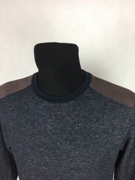 New Look Man sweter z łatami XS *PW545*