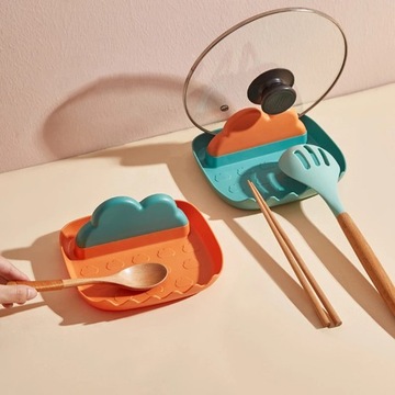Plastic Spoon Rest Kitchen Organizer For Fork