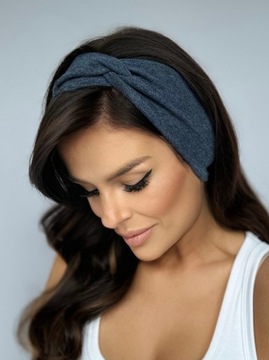 ПОВЯЗКА НА УШИ ЖЕНСКАЯ, ТОНКАЯ, ЛЕГКАЯ, КОМФОРТНАЯ, ИЗ ХЛОПКА, ЦВЕТ