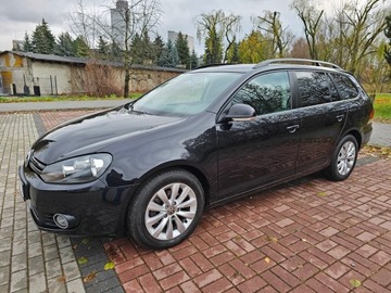 Volkswagen Golf VI Variant 1.2 TSI 105KM 2011 Volkswagen Golf VI 1,2 TSI 105 KM Serwis Tempomat Komputer Klimatronik, zdjęcie 1