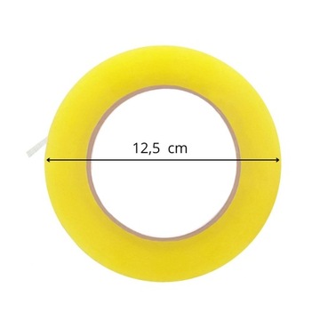 TAŚMA PAKOWA KLEJĄCA BEZBARWNA MOCNA przeźroczysta BIUROWA SAMOPRZYLEPNA