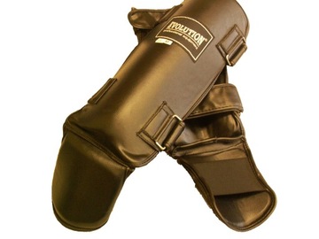 Ochraniacz twardy goleń+stopa PU Evolution r. XL