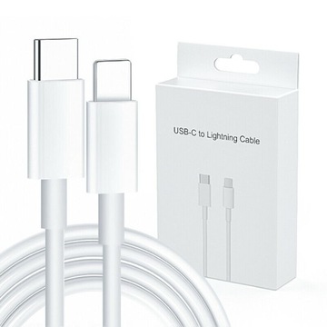 KABEL USB-C LIGHTNING 1m IPHONE 11 12 13 PRO MAX