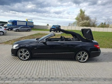 Mercedes Klasa E W212 Kabriolet 200 CGI BlueEFFICIENCY 184KM 2011 Mercedes E 200 Kabriolet Avantagrde FULL OPCJA, zdjęcie 11