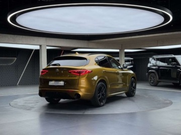 Alfa Romeo Stelvio SUV Facelifting 2.0 Turbo 280KM 2021 Alfa Romeo Stelvio Veloce Harman Kardon Kamera cofania CarPlayAndroid A, zdjęcie 4