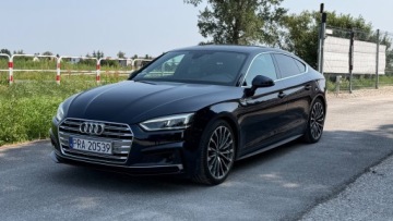 Audi A5 F5 Coupe 3.0 TDI 218KM 2018 Audi A5 Sportback Raty 3.0 TDI 116tys km Auto objete roczna Gwarancja w ce, zdjęcie 3