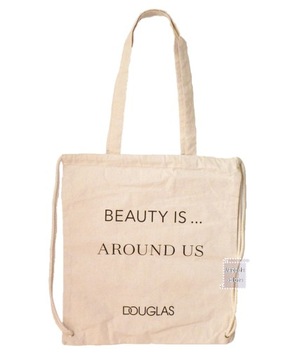 DOUGLAS płócienna torba plecak worek 2w1 Shopper Bag * 100% BAWEŁNA *