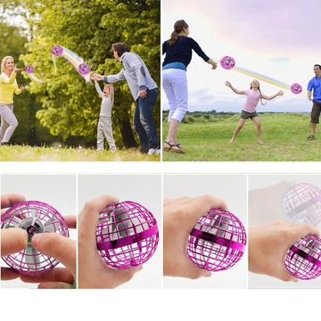 МИНИ-ДРОН FLYING MAGIC BALL НЛО-шар USB LED