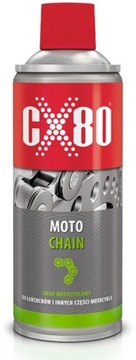 CX80 MOTO CHAIN SMAR DO ŁAŃCUCHÓW motocyklowych rowerowych 500ml